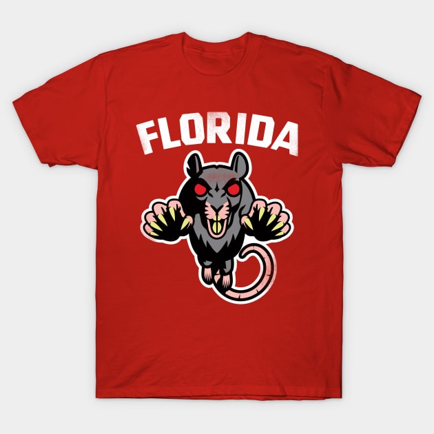 Florida Rats T-Shirt by toadyco